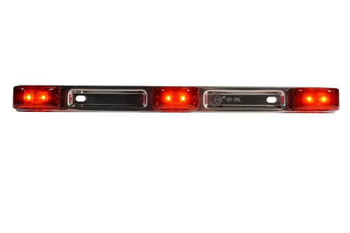 LED150-3R6 --- Red LED Identification Light Bar-6 Diodes