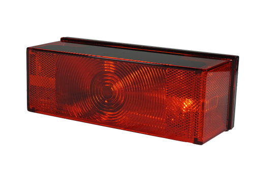 456 --- Submersible Rectangular Tail Light with License Illuminator - Right Hand