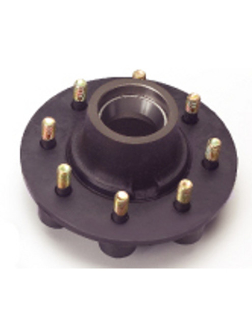 8-287-11 --- Grease Hub only with Races & 9/16" Studs - 8,000 lb