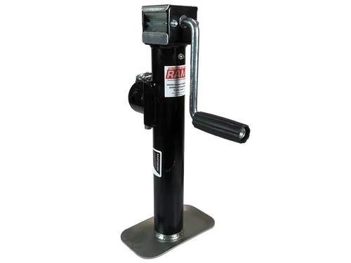 RAM158109 --- RAM Swivel Sidewind Trailer Jack - 3,000 lb Support