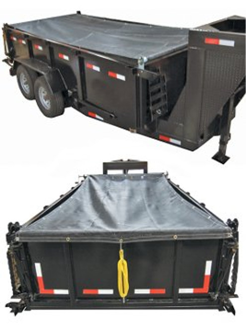 DTTK715 --- 7' x 15' Dump Trailer Tarp Kit