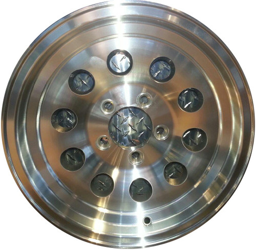 WH156-545AM --- 15" x 6" Aluminum Trailer Wheel