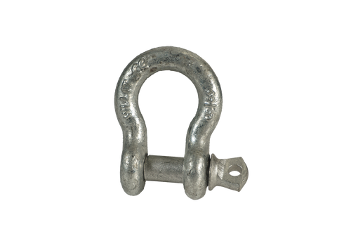 GAS58 --- Galvanized Anchor Shackle with Screw Pin - 5/8"