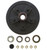 1-555UHI-HDEZ --- 5 on 5-1/2" Hub and Drum Assembly for 10" Brakes - Ez Lube