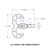 GH-0072 ---  Tow Hook and Hitch Step 2-1/2" Shank  - 21k