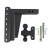 BPED208 --- Dual-Ball Five Position 2" Shank Extreme Duty Hitch - 30k