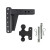 BPHD256 --- Dual-Ball Four Position 2-1/2" Shank Heavy Duty Hitch - 22k
