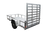 AR5010GTA --- 2024 Black Rhino 5'x10' Aluminum Tube Top Utility Trailer #AR4061