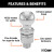 40030 --- 2-5/16" Hitch Ball - 15,000 lb Capacity - Chrome Finish