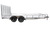 AR8118GTA-E2 --- 2026 Black Rhino 81" x 18' Aluminum Tube Top Utility Trailer W/ Bifold Gate - 7K #AR6569