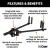 17501 --- TruTrack Trunnion Bar Weight Distribution Hitch with 4x Sway Control - 10 to 15k