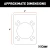 57206 --- Mounting Bracket for 7-Way OEM Socket