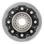 2025048469 --- Disc Brake Rotor with Threaded Cap, 12,000-lb. Axles, 8 on 6-1/2" Bolt Pattern