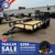 STR8216GT-E2 --- 2027 Sure-Trac 82" x 16' Tandem Axle Tube Top Utility Trailer w/ Brakes -7,000 GVWR #ST8612