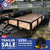 CT612GT --- 2026 Croft 6' x 12' Single Axle Tube Top Utility Trailer with Rear Gate - 2,990 GVWR #CT5935