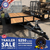 CT612GT-E2 --- 2026 Croft 6' x 12' Tandem Axle Tube Top Utility Trailer with Rear Gate - 7,000 GVWR #CT5956