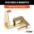 HL101-CP --- Deadbolt Coupler Lock