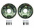 23-3410 --- 10" Dexter Hydraulic Free-Backing Uni-Servo Brake kit - Pair - 3.5K