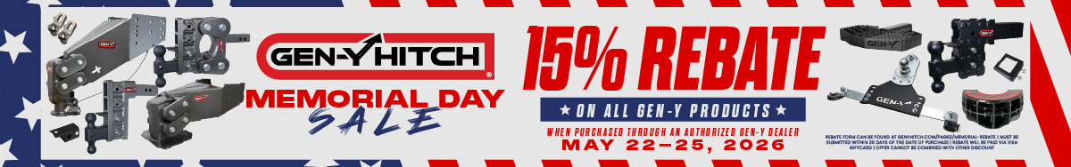 Gen-Y Memorial Day Rebate Sale
