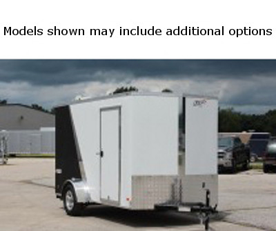 Sc610sadrdss 6 X 10 Enclosed Trailer With Ramp Door