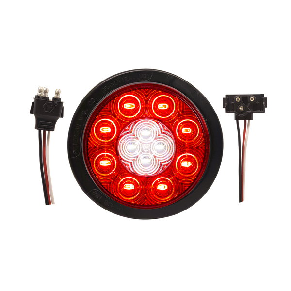 5624130K Round Sealed LED Combination Stop/Turn/Tail/BackUp Light Kit