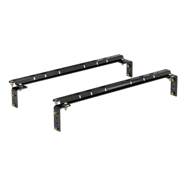5u Rails 16100 --- Universal 5th Wheel Base Rails, 25K, Black Gloss