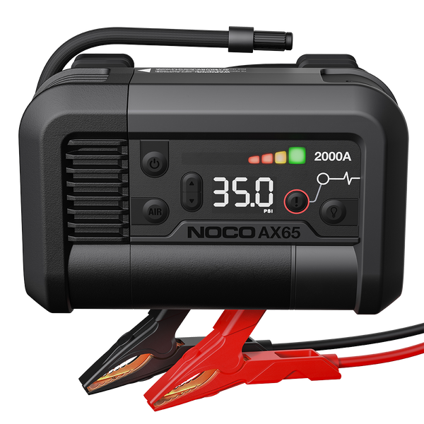 AX65 --- 2000A Boost Air Jump Starter and 100PSI Air Compressor