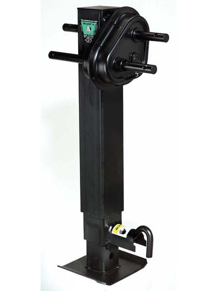 ゴジータBR SR 40000 183902 --- BULLDOG Two Speed Drop Leg Trailer Jack - Pin to Side