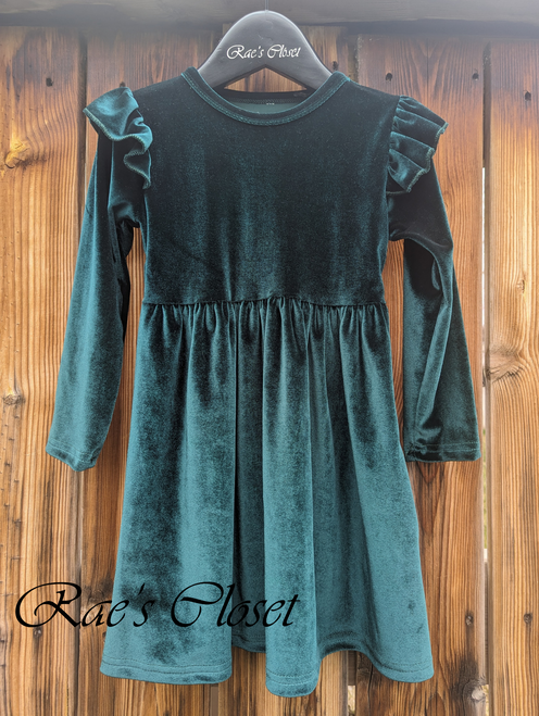 Classic Sarah Dress in Emerald 