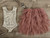Ayla Rae Silver Sequin Bodysuit and Rose Gia Skirt