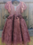 Helen Lace Flower Girl Dress in Sienna Rose