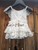 Warm White Lace Baby Romper 