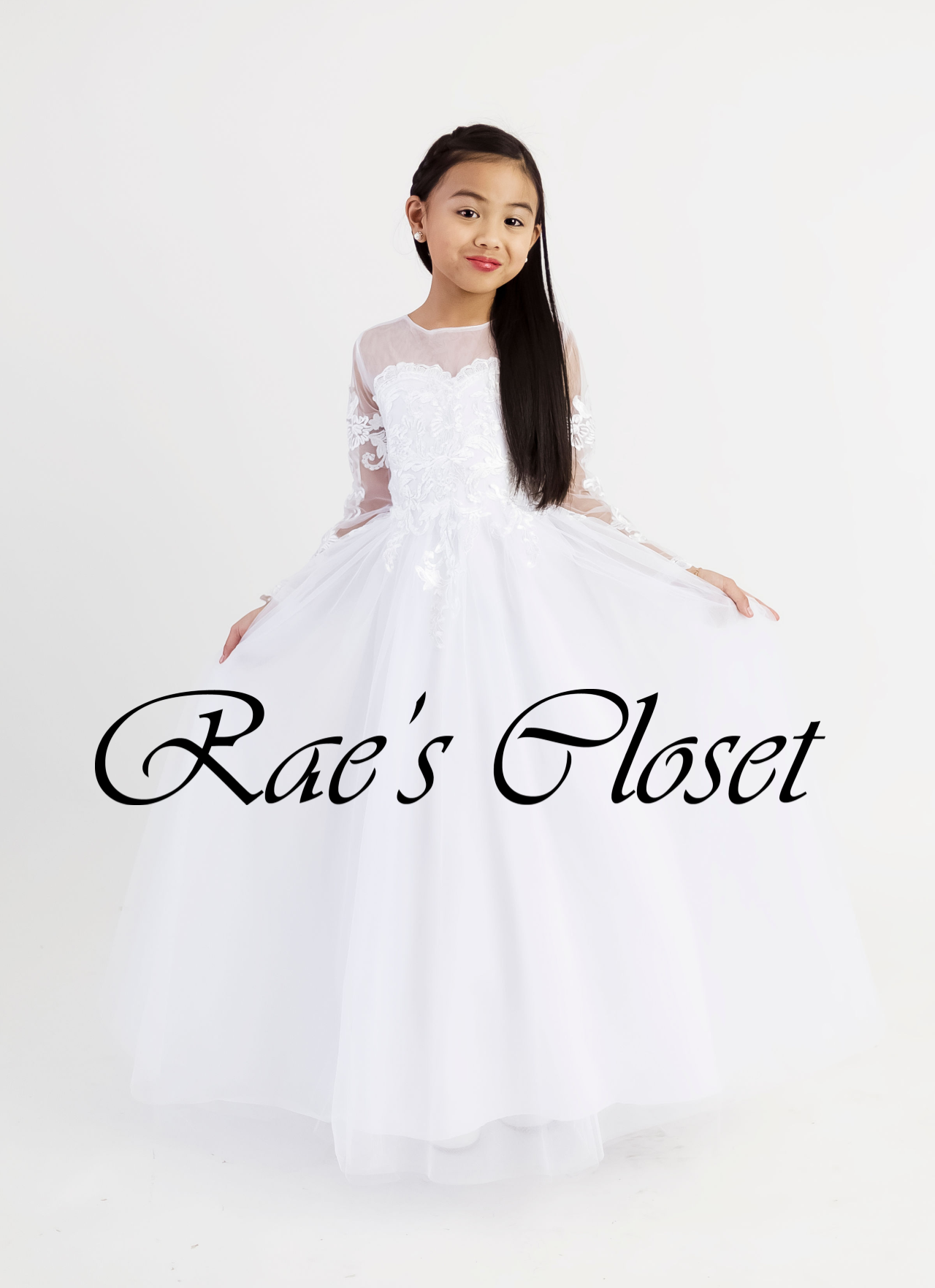Finding the Perfect First Communion Dress in Canada Rae's Closet