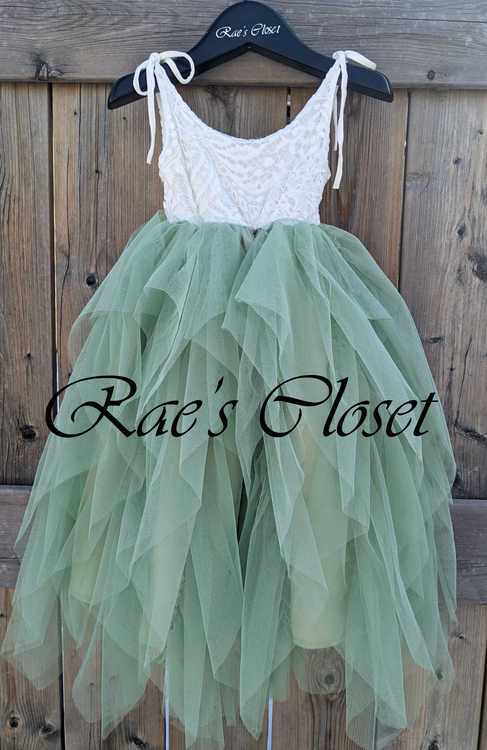 Rachel Dress in Sage Green - Rae's Closet Rachel Dress in Sage Green - Rae's Closet