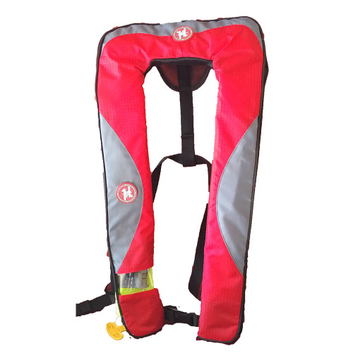First Watch FW-240 Inflatable PFD - Red\/Grey - Automatic [FW-240A-RG]