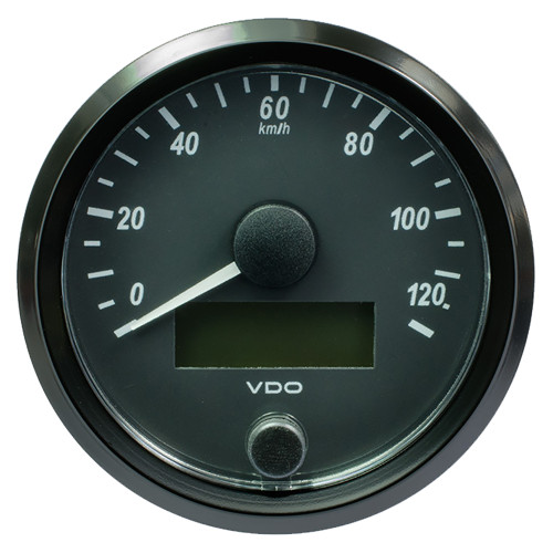VDO SingleViu 80mm (3-1\/8") Speedometer - 160 MPH [A2C3832930030]