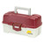 Plano 1-Tray Tackle Box w\/Duel Top Access - Red Metallic\/Off White [620106]