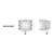 RIGID Industries D-SS Series PRO Spot LED Surface Mount - Pair - White [862213]