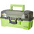 Plano 1-Tray Tackle Box w\/Dual Top Access - Smoke  Bright Green [PLAMT6211]