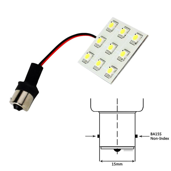 Lunasea Bayonet 9 LED Bulb BA15S - 12VAC or 10-30VDC\/2W\/149 Lumens - Warm White [LLB-229W-21-00]