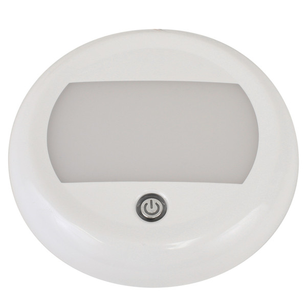 Scandvik 5" Dome Light w\/Switch  3 Stage Dimming - 10-30V - IP67 [41323P]