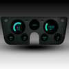 1967-72 Chevy Truck LED Digital Gauge Panel - TEAL
