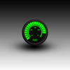 Fuel Level Analog LED Bargraph Black Bezel – GREEN