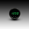 Clock LED Digital Black Bezel - GREEN