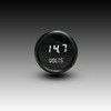 Voltmeter LED Digital Black Bezel - WHITE