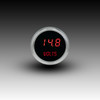 Voltmeter LED Digital Chrome Bezel -RED Voltmeter LED Digital Chrome Bezel -RED