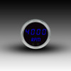 Mini-Tachometer Programmable LED Digital Chrome Bezel – BLUE Mini-Tachometer Programmable LED Digital Chrome Bezel – BLUE