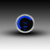 Memory Speedometer LED Digital Bargraph Chrome Bezel - BLUE Memory Speedometer LED Digital Bargraph Chrome Bezel - BLUE