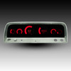 1964-66 Chevy Truck LED Digital Bargraph Dash Panel -RED