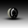 Transmission Temperature LED Analog Bargraph Gauge in Black Bezel-WHITE